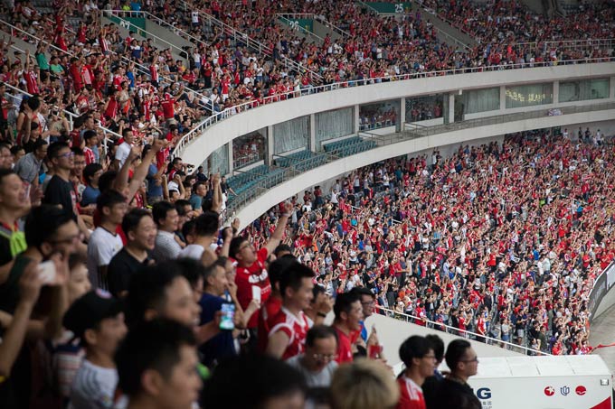 曼恩赞助2017国际冠军杯中国赛,德甲豪强身后