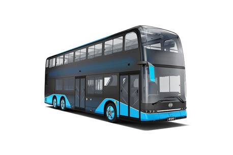比亚迪B12D纯电动双层观光巴士