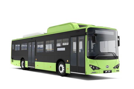 比亚迪K9纯电动巴士